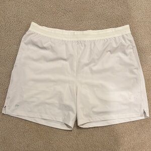 White Athletic Shorts